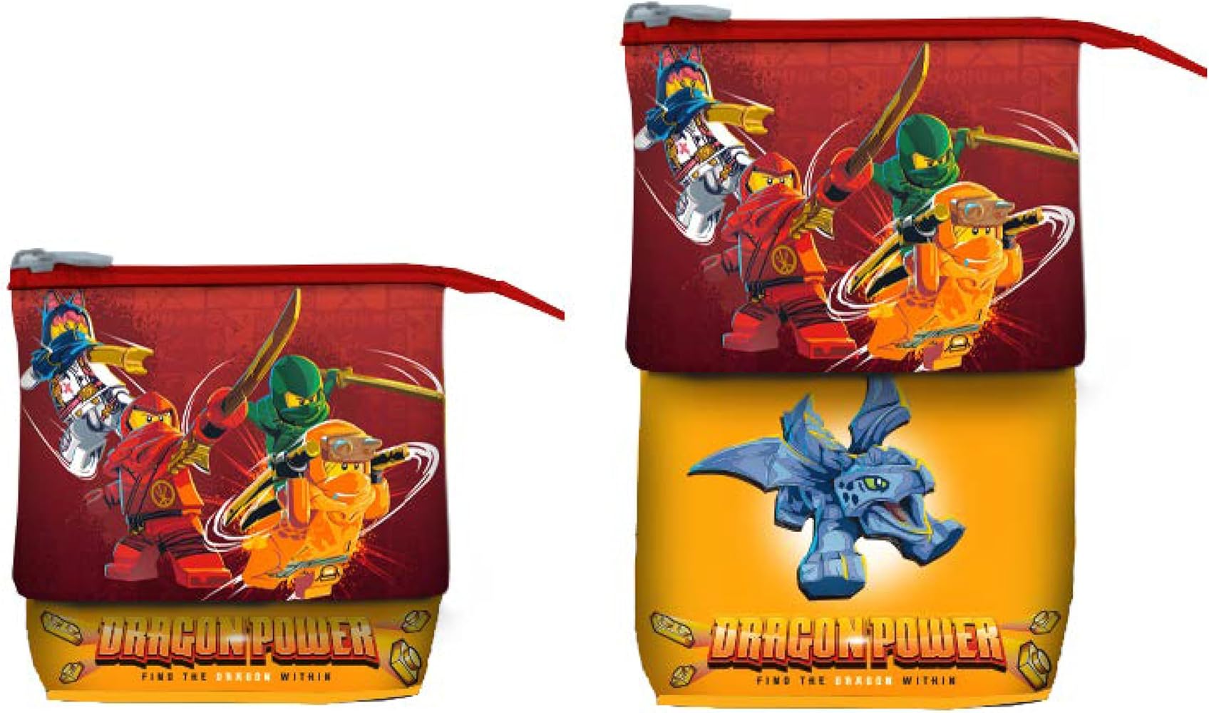 Amazon.com: IQ LEGO Ninjago Pop Up Pencil Case - Dragon Power