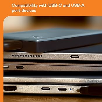 Amazon | WD 2TB My Passport ポータブルハードドライブ USB-CとUSB-A