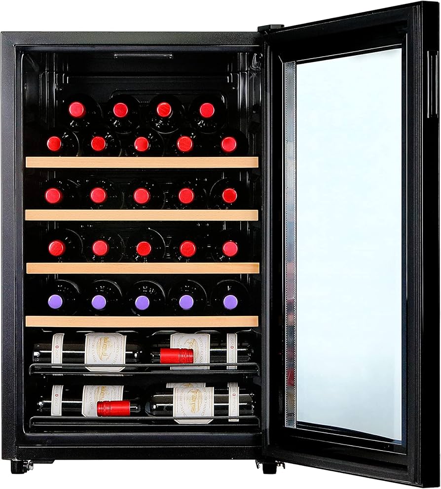 Amazon.co.jp: CD-30W コンプレッサー方式ワインセラー 30本収納