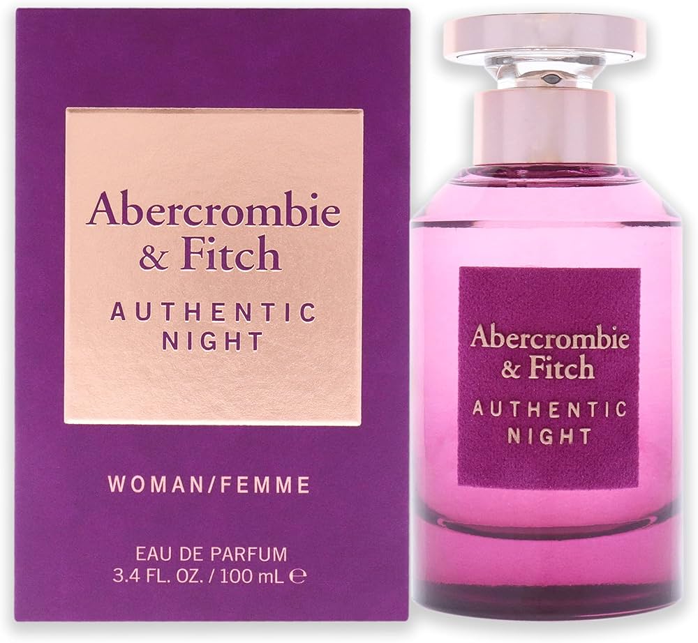 Amazon.com : Abercrombie & Fitch Authentic Night Women 3.4 oz EDP