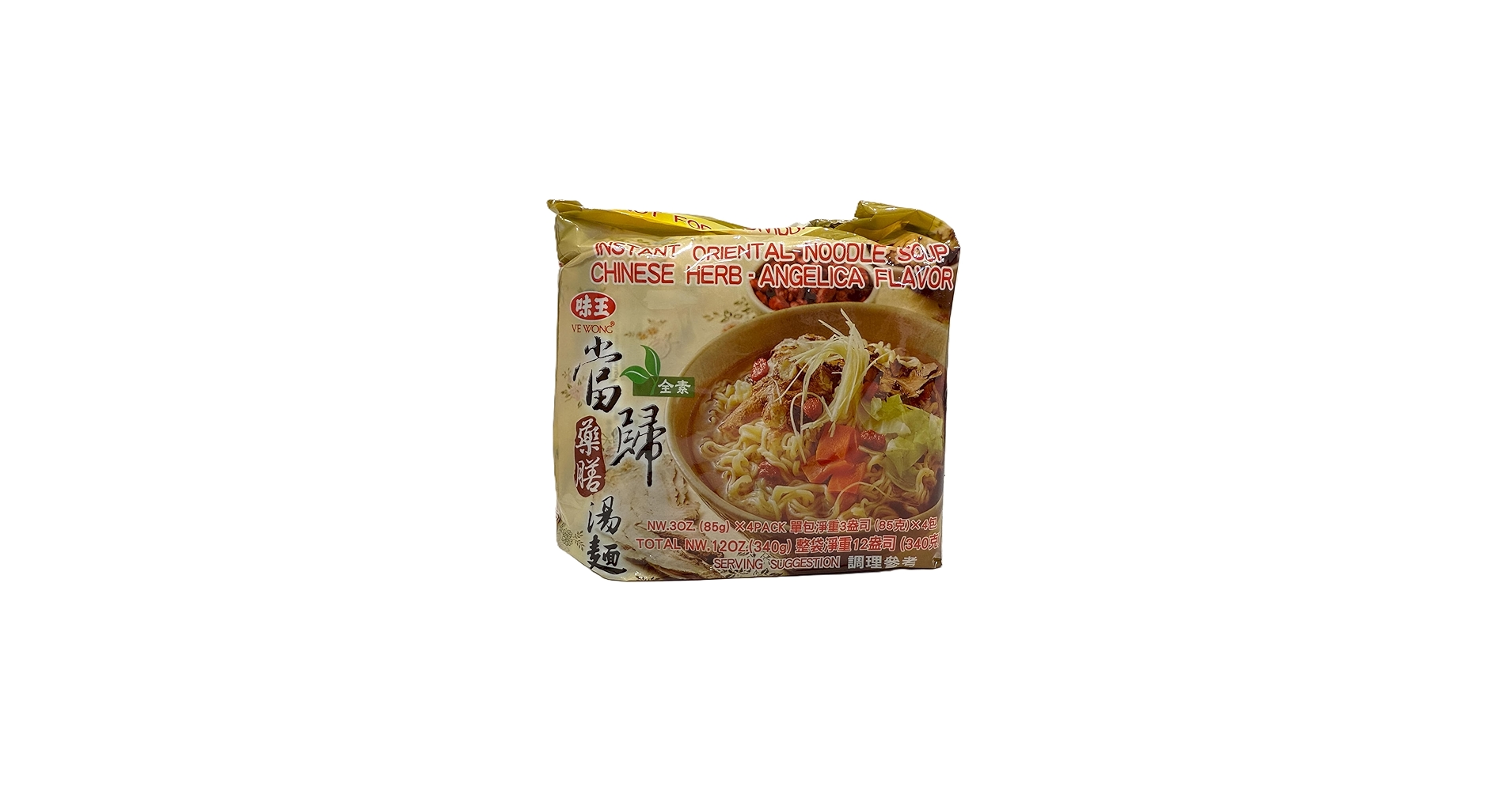 Amazon.com : Ve Wong Instant Oriental Noodle Soup, Chinese Herb