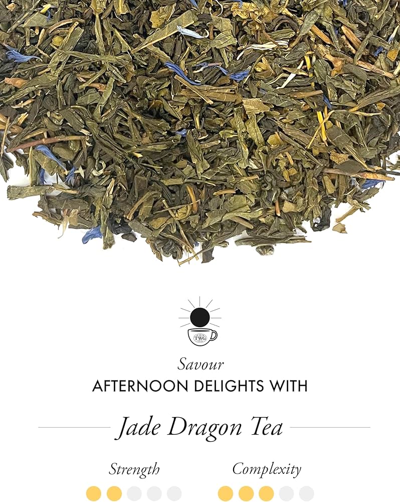 Amazon | TWG Tea ｜Jade Dragon Tea（オートクチュール缶, 茶葉100g