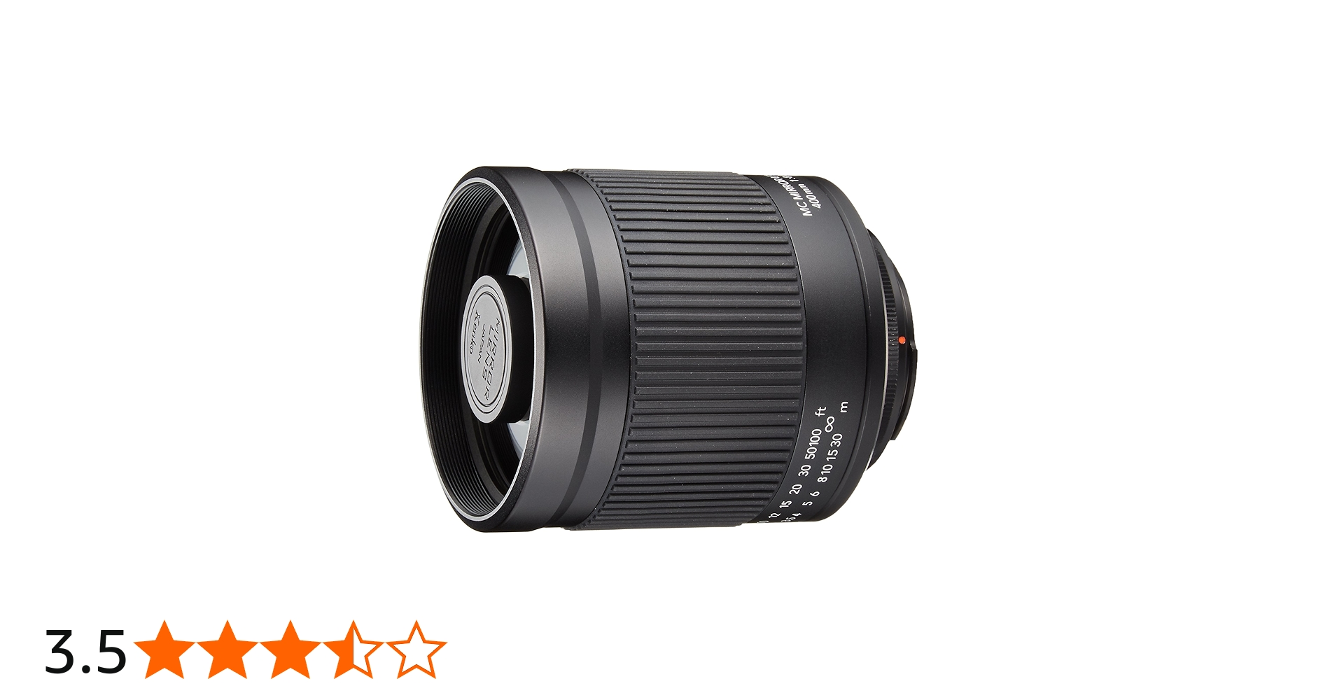 Amazon | Kenko 望遠レンズ ミラーレンズ 400mm F8 マニュアル