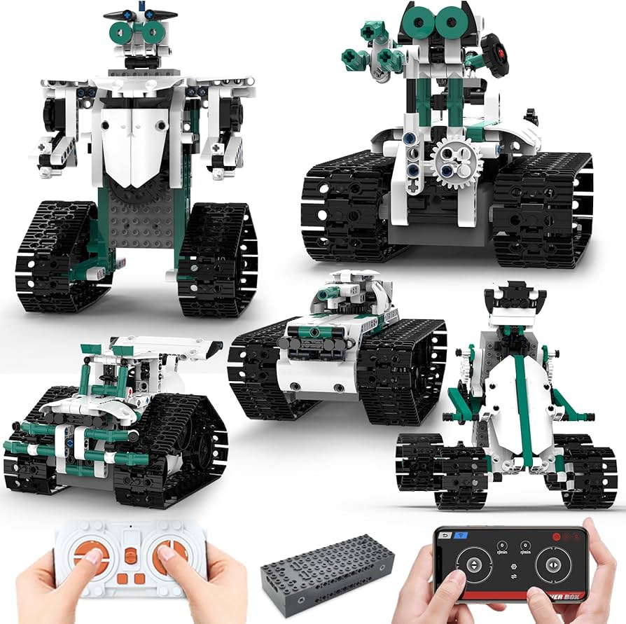 Amazon.com: BEHOWL Technique Car Building Blocks Set, 13in1 Remote