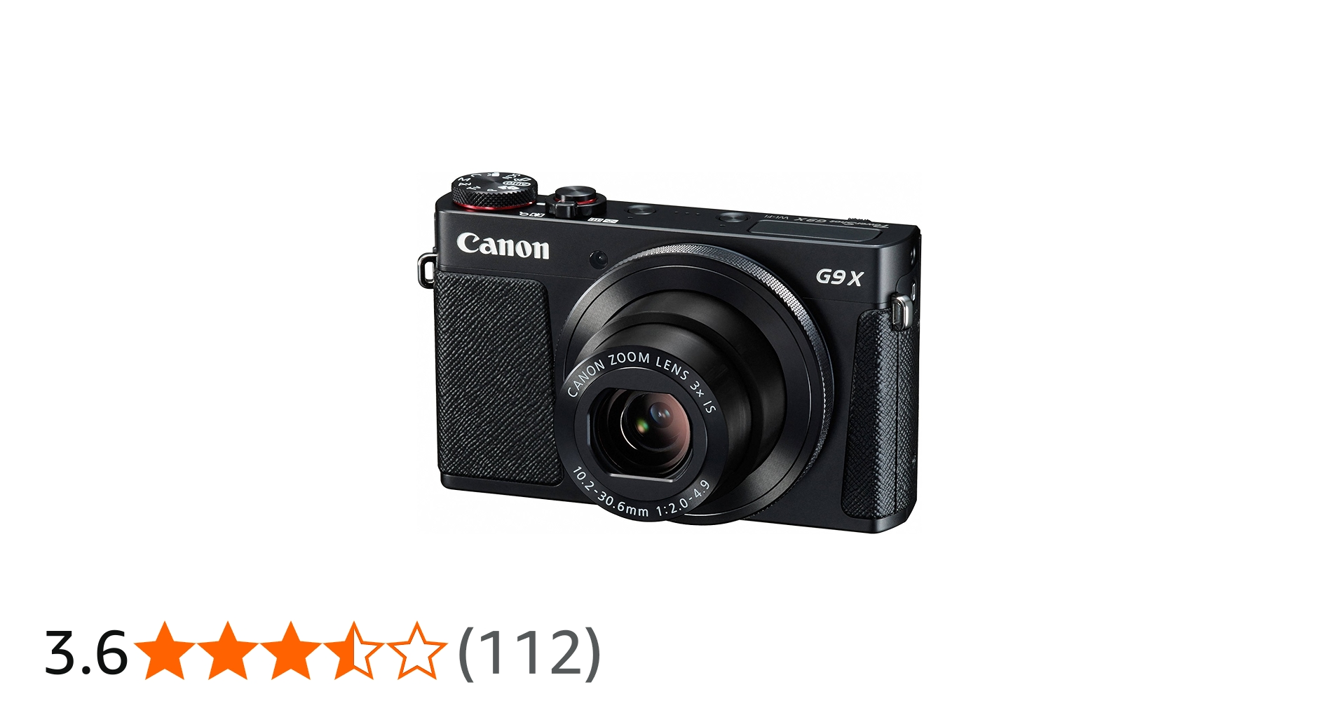 Amazon Canada: Canon PowerShot G9 X Digital Camera with 3X Optical
