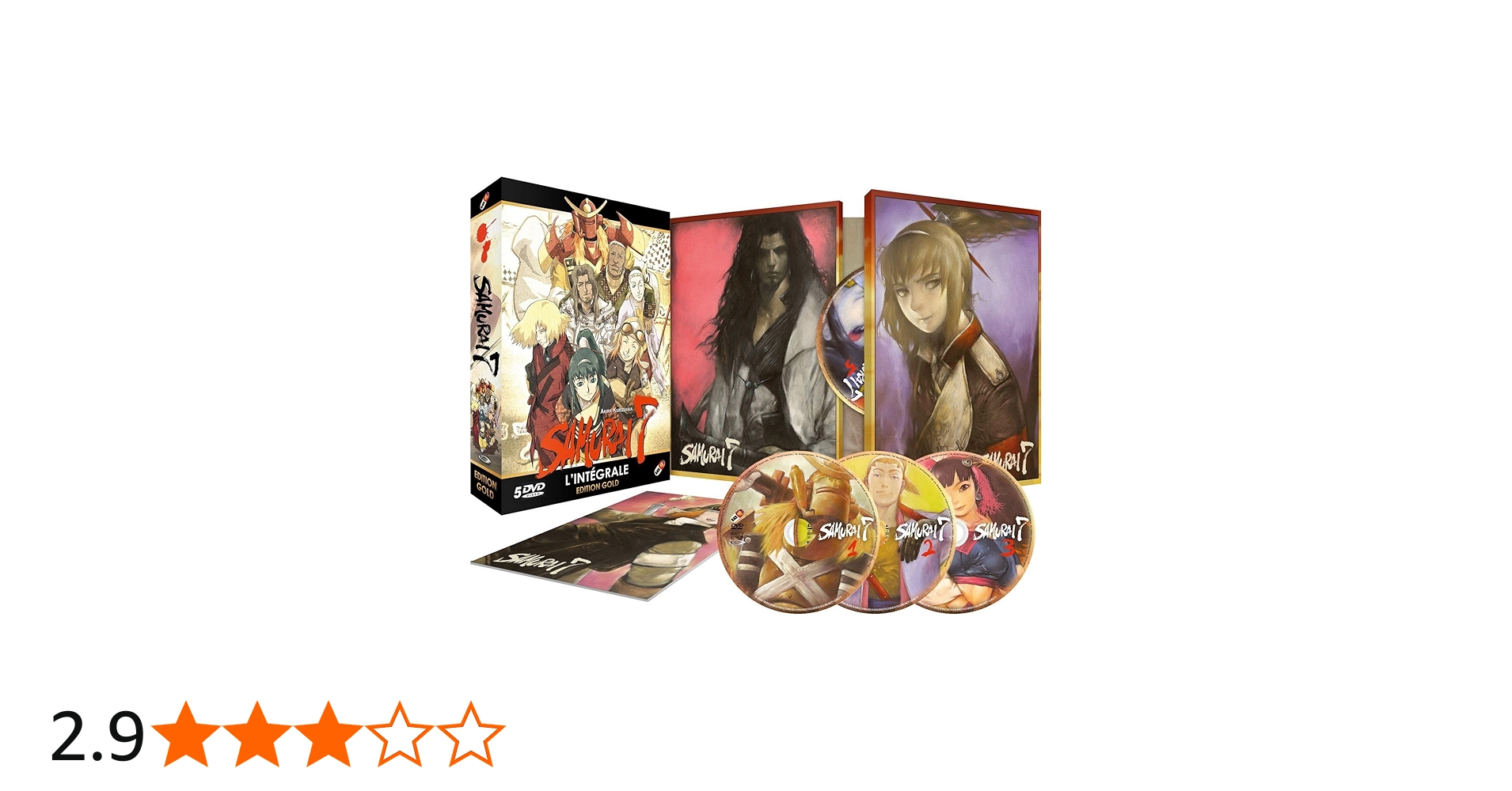 Amazon.co.jp: SAMURAI 7 コンプリート DVD-BOX (全26話, 650分