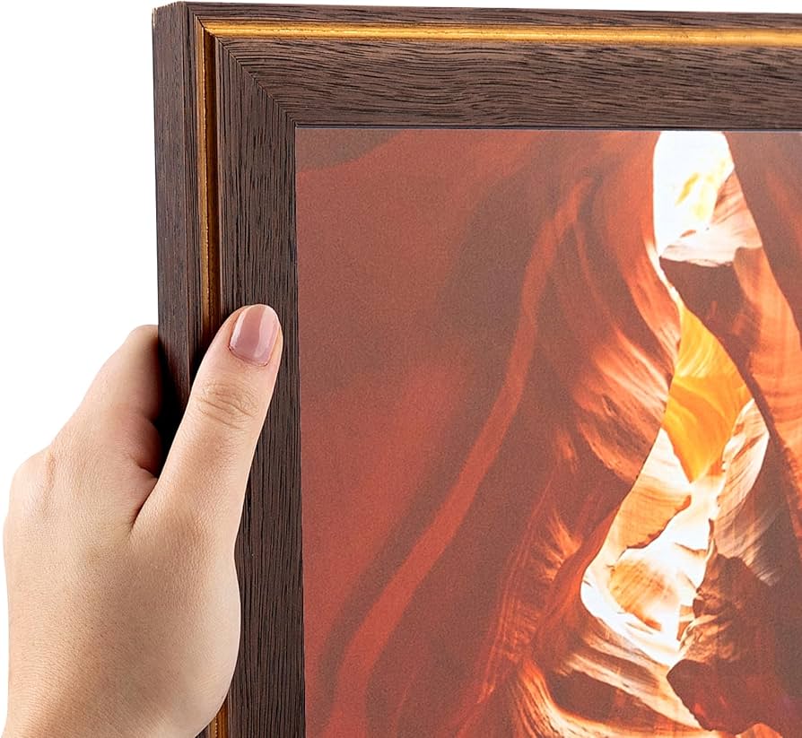 Amazon.co.jp: ArtToFrames 18 x 24インチ ブラウン写真フレーム この