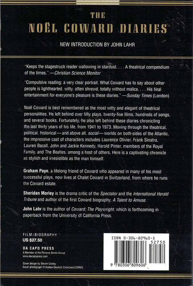 The Noël Coward Diaries: Payn, Graham, Morley, Sheridan