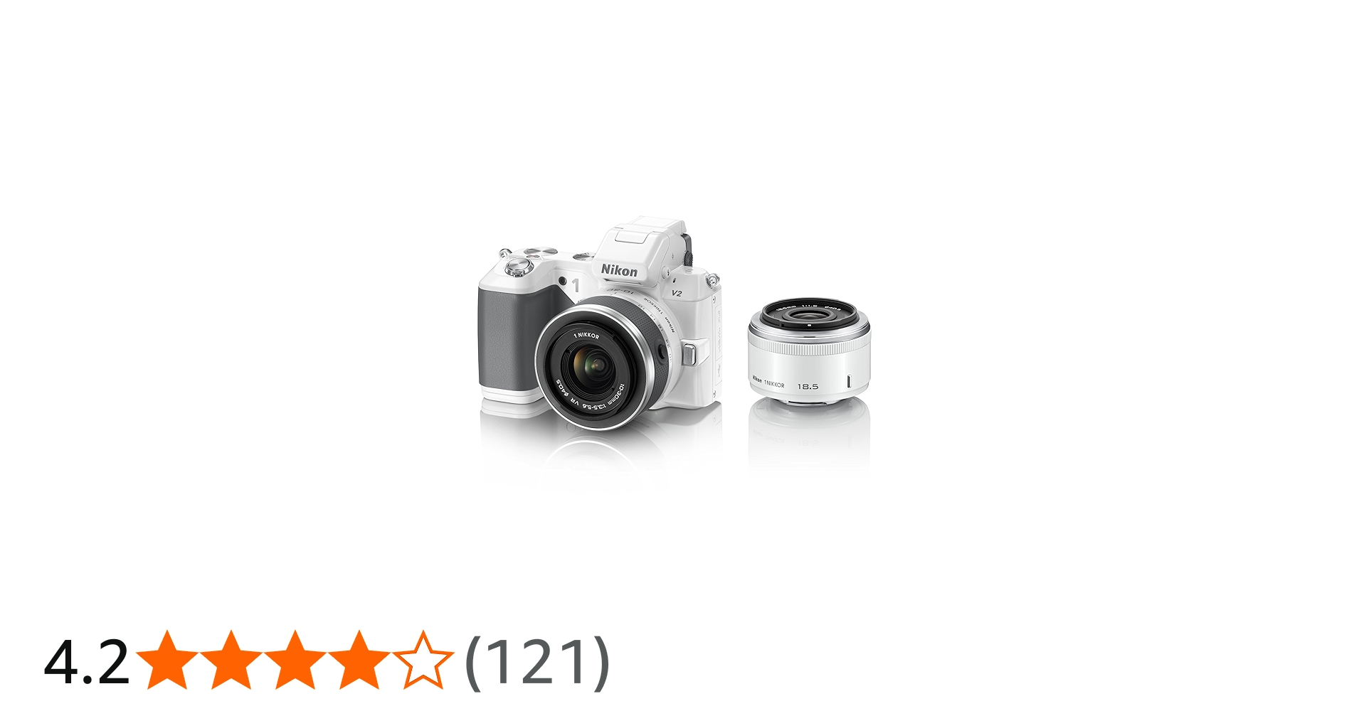 Amazon | Nikon ミラーレス一眼 Nikon 1 V2 ダブルレンズキット 1