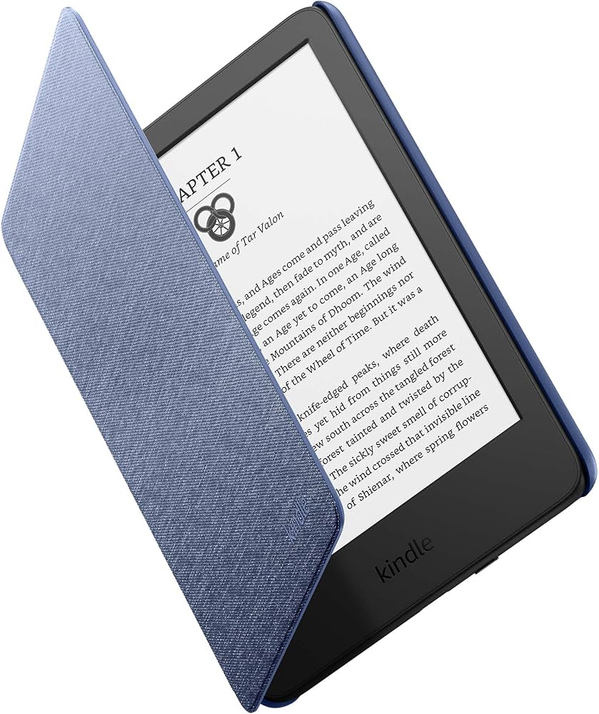 Kindle（16GB）6インチ デニムブルー 広告なし ケース付き Kindle