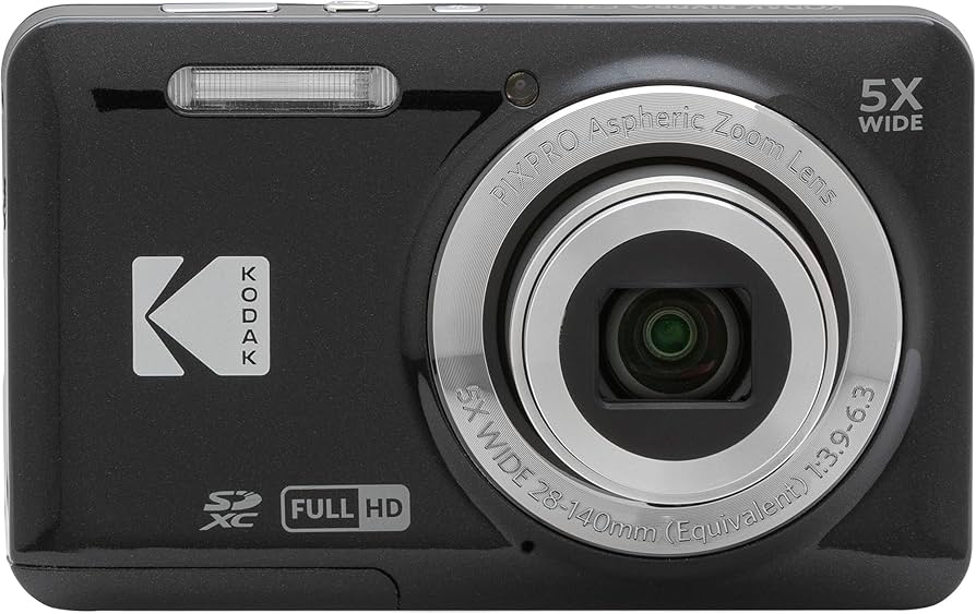 Amazon.com : Kodak PIXPRO FZ55 Black 16MP Digital Camera 5X