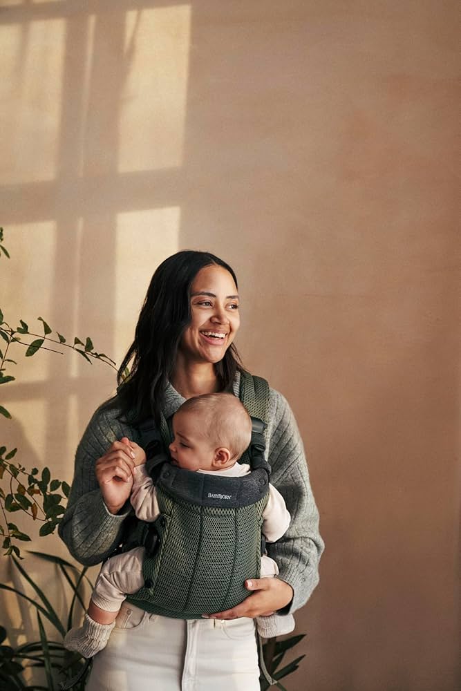 Amazon.com: BabyBjörn Baby Carrier Harmony, Dark Green, 3D Mesh