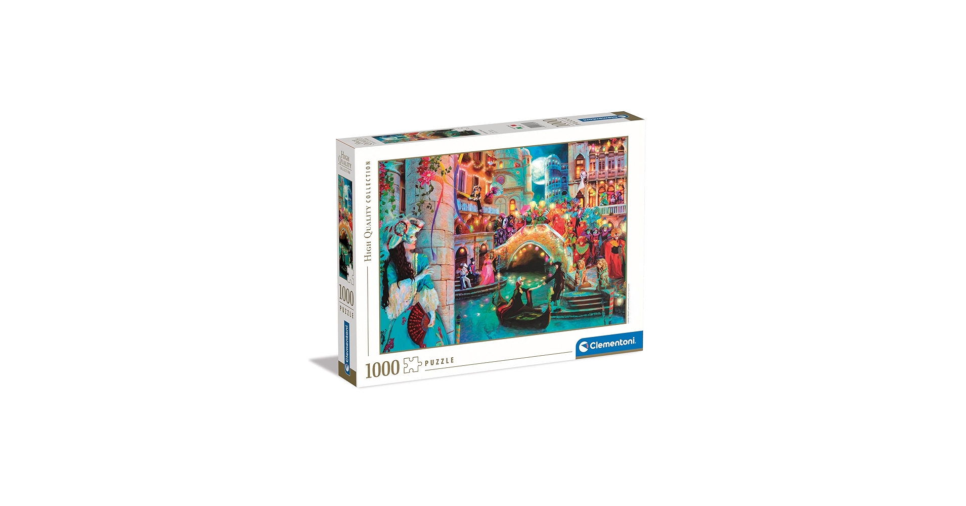 Amazon.com: Clementoni Collection-Carnival Moon-1000 Pieces-Puzzle