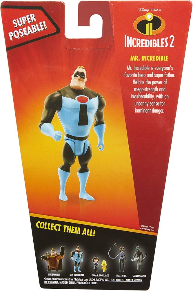 Amazon | The Incredibles 2 Hey Day Mr. Incredible 4-Inch Action