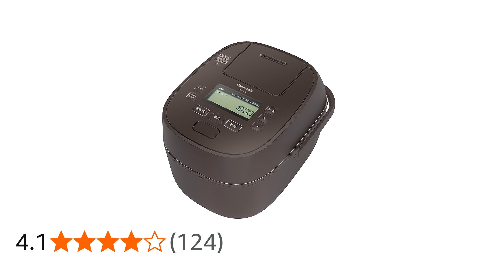 Amazon | パナソニック 炊飯器 5.5合 急減圧バルブ おどり炊き 全面