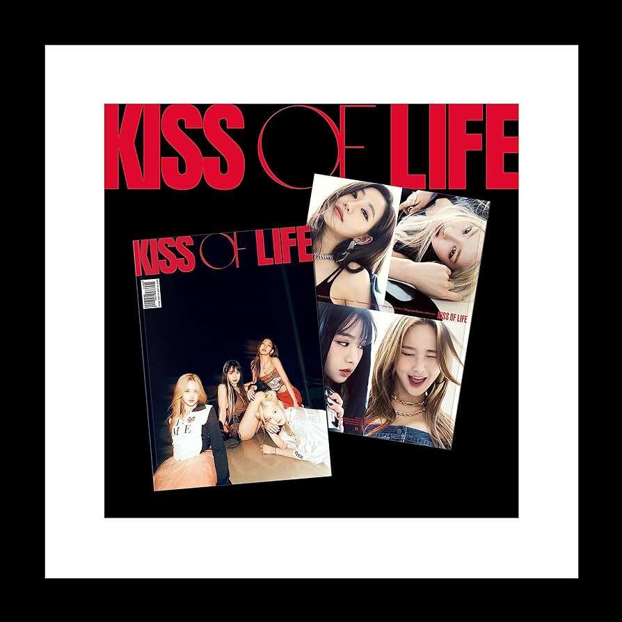 KISS OF LIFE Kiss of Life 1st Mini Album CD+204p Magazine Booklet+