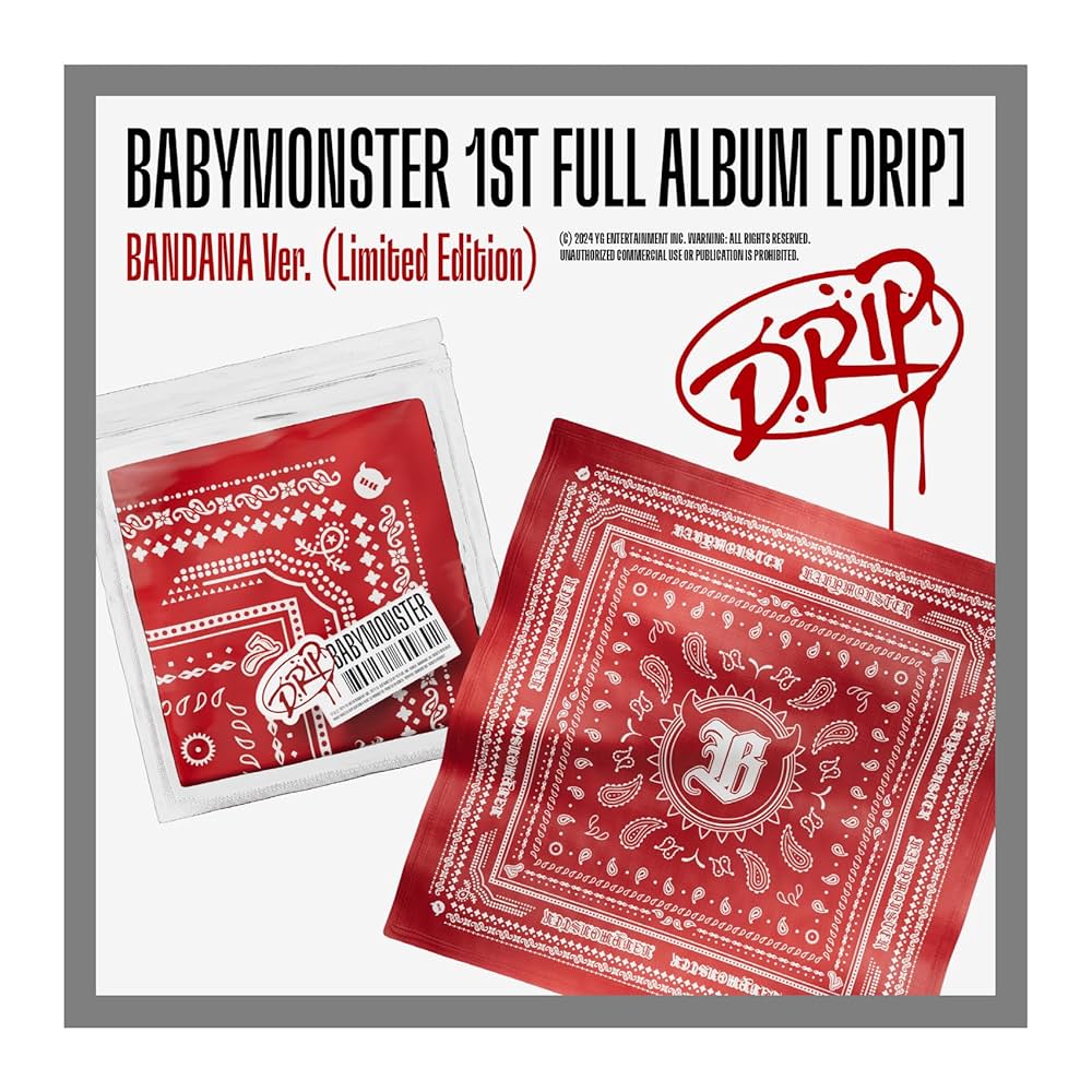 BABYMONSTER, ASA, AHYEON, RUKA, RAMI - BABYMONSTER DRIP 1st Full