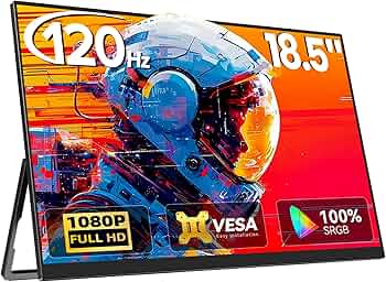 Amazon.co.jp: 18.5インチ 120Hz モバイルモニター Newsoul ポータブル