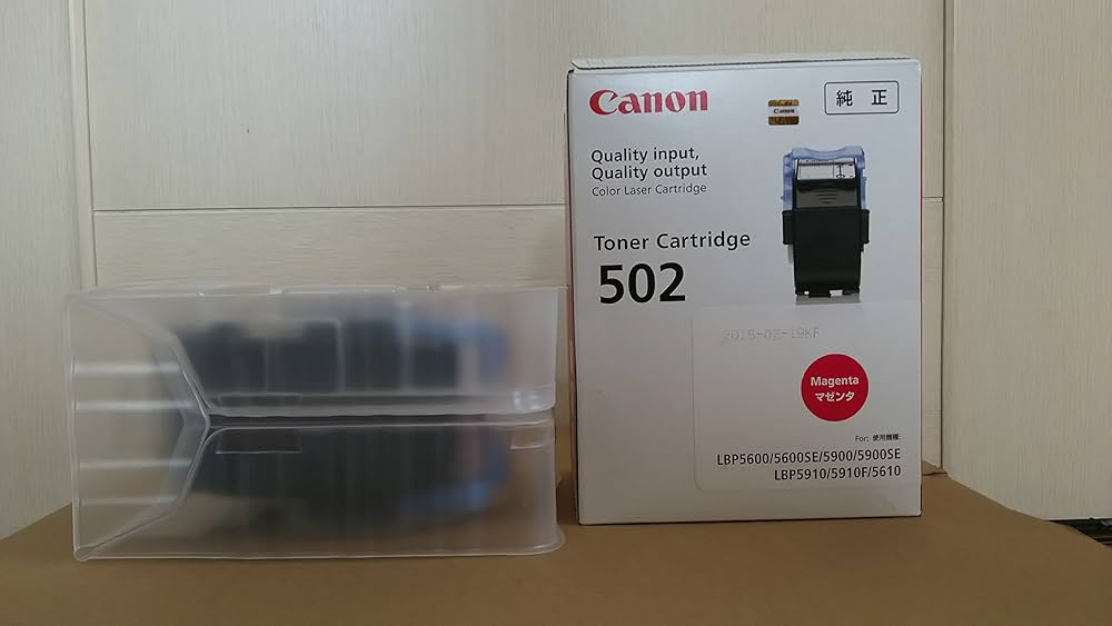 Amazon | CANON トナーカートリッジ502 マゼンタ純正/9643A001 CN