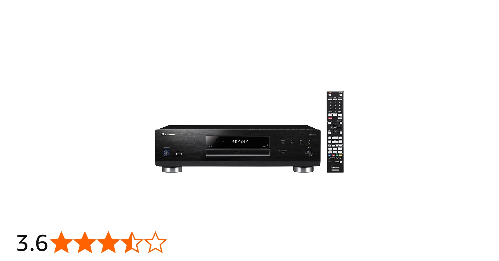 Amazon.co.jp: Pioneer ブルーレイディスクプレーヤー BDP-LX58