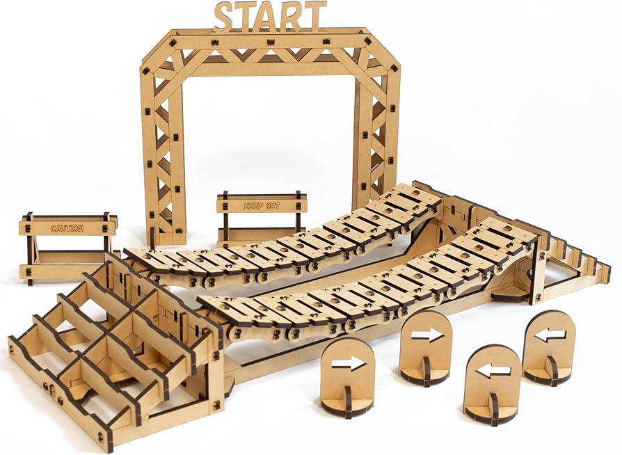 Amazon | ツクロウ 室内クローラーコース組立てキット For 1/18～1/24