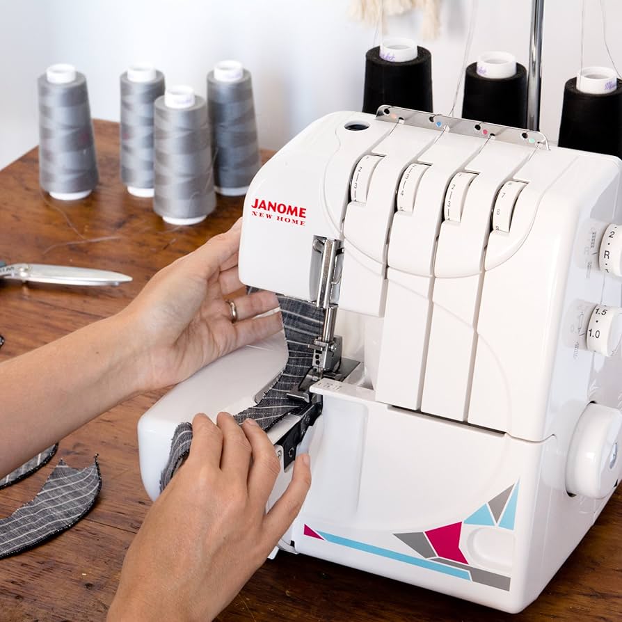 Amazon.com: Janome MOD-8933 Serger with Lay-In Threading, 3 and 4