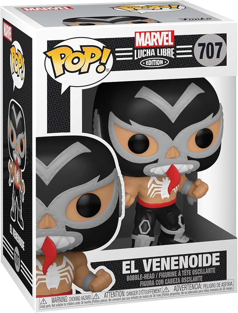 Amazon.com: Funko Pop! Marvel: Luchadores - Venom : Funko: Toys