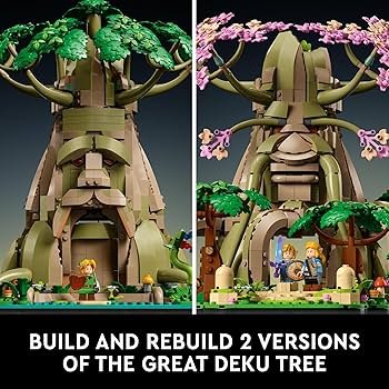 Amazon.com: LEGO The Legend of Zelda Great Deku Tree 2in1 - Model