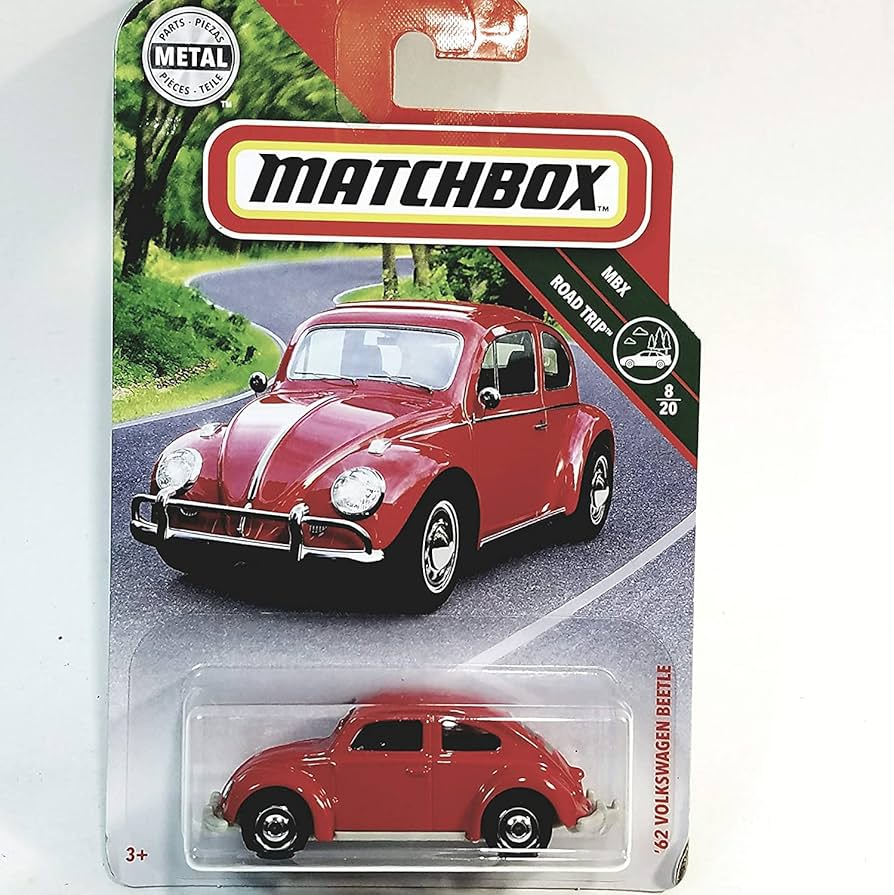 Amazon.com: Matchbox '62 Volkswagen Beetle : Toys & Games