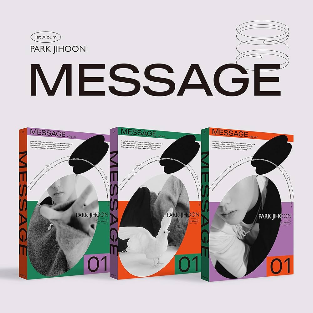 Amazon.co.jp: パク・ジフン 1stアルバム - Message(ランダム
