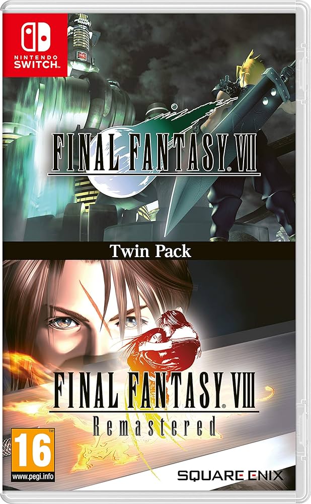 Amazon.com: Final Fantasy VII and Final Fantasy VIII Remastered