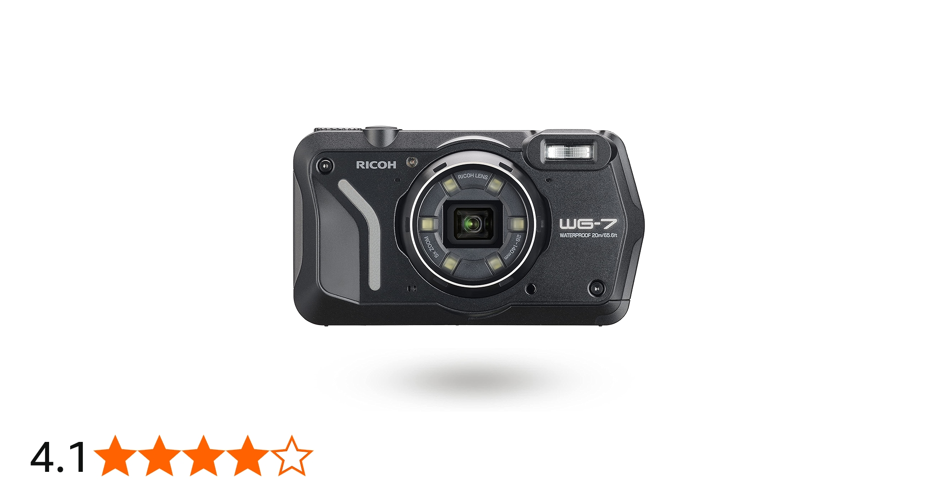 Amazon | リコー RICOH WG-7 ブラック 本格アウトドアカメラ 3100