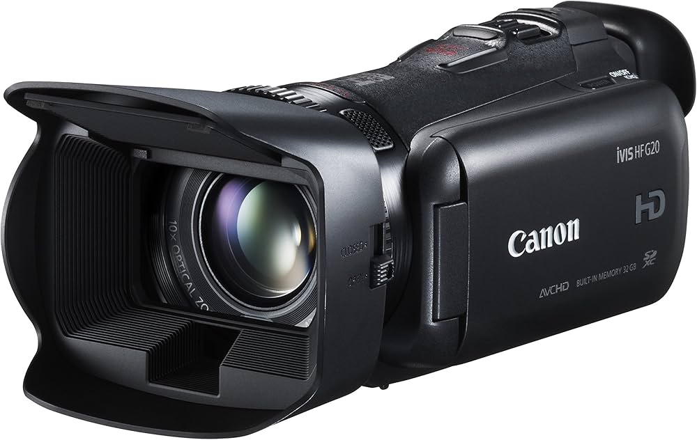 Amazon | Canon デジタルビデオカメラ iVIS HF G20 光学10倍ズーム