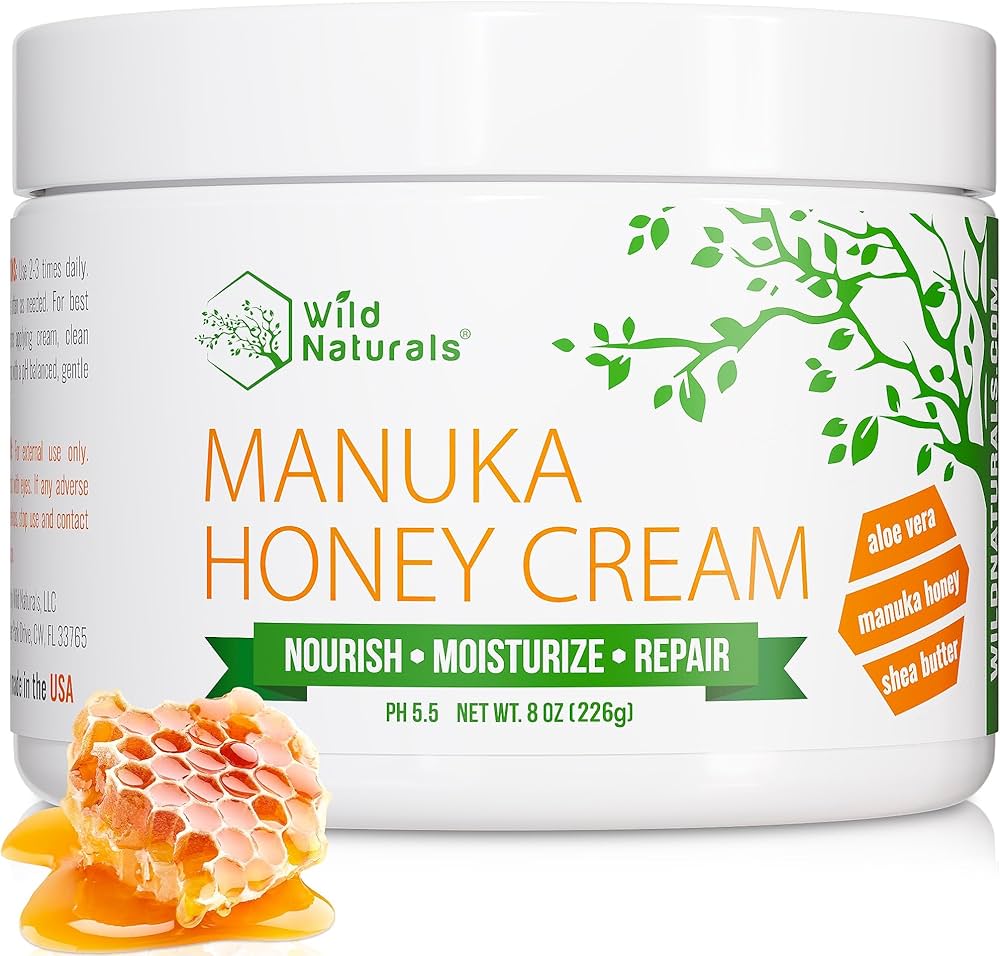 Amazon.com: Wild Naturals Manuka Honey Moisturizer for Dry