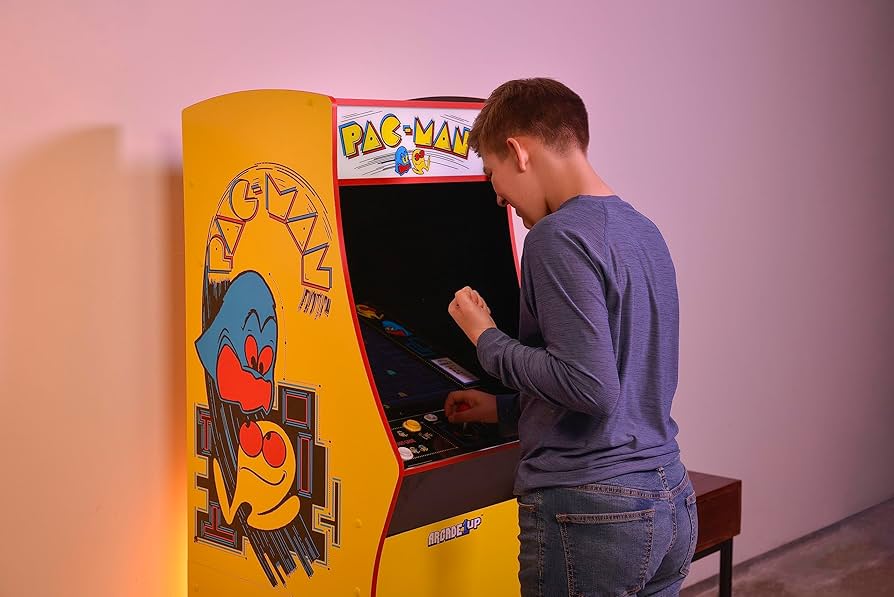 Amazon | Arcade1Up パックマン デラックス アーケードマシン 家庭用