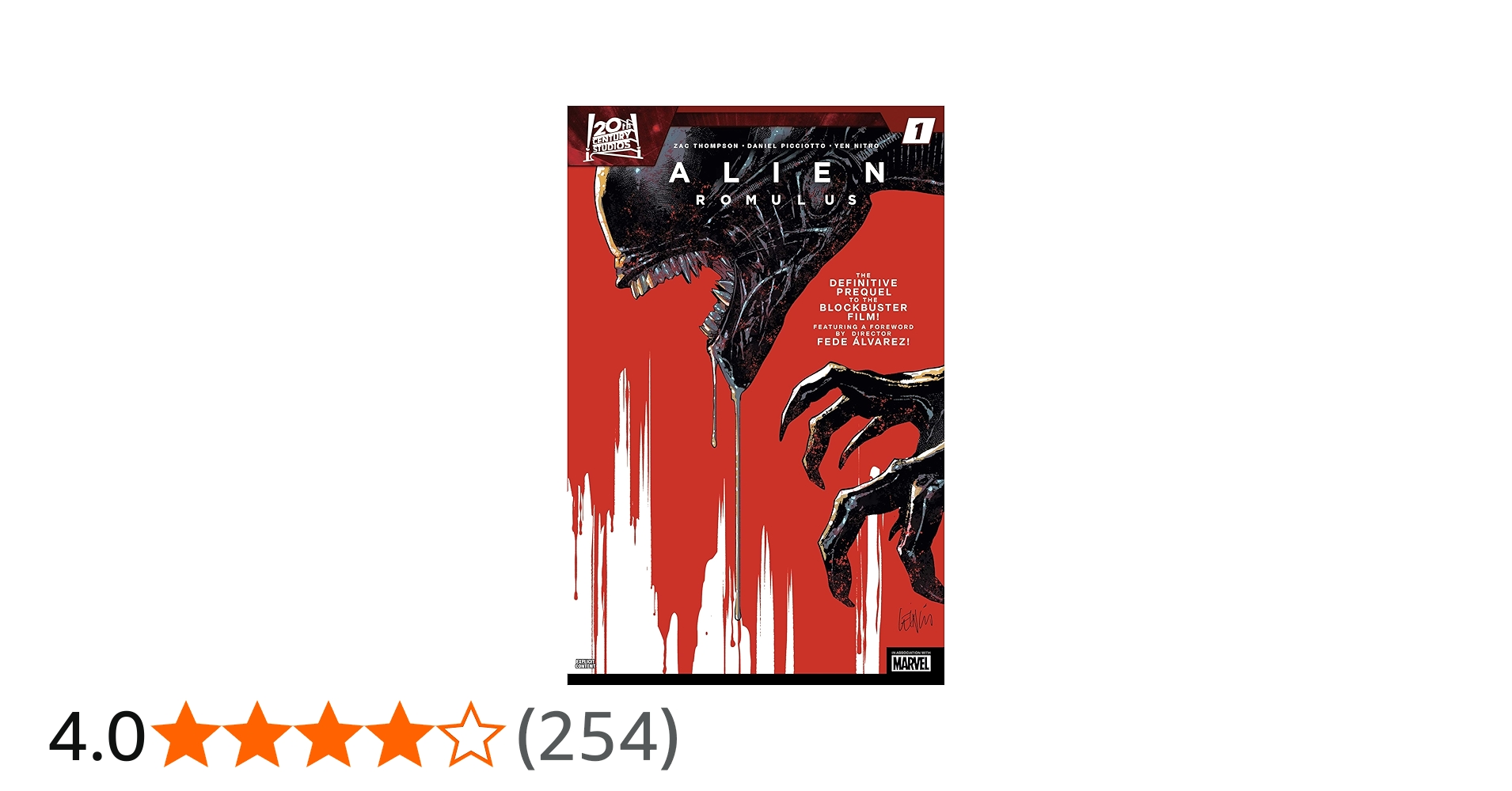 Alien: Romulus (2024) #1 eBook : Thompson, Zac, Yu, Leinil Francis