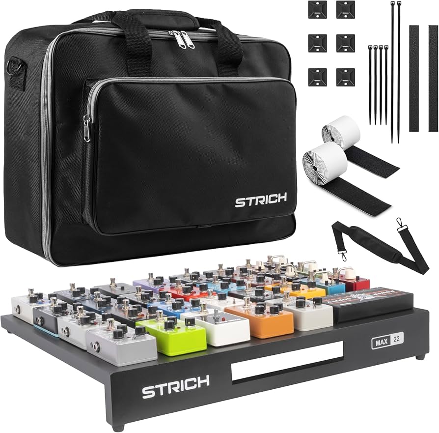 Amazon.com: STRICH Guitar Pedal Board Extra Large Size, Aircraft