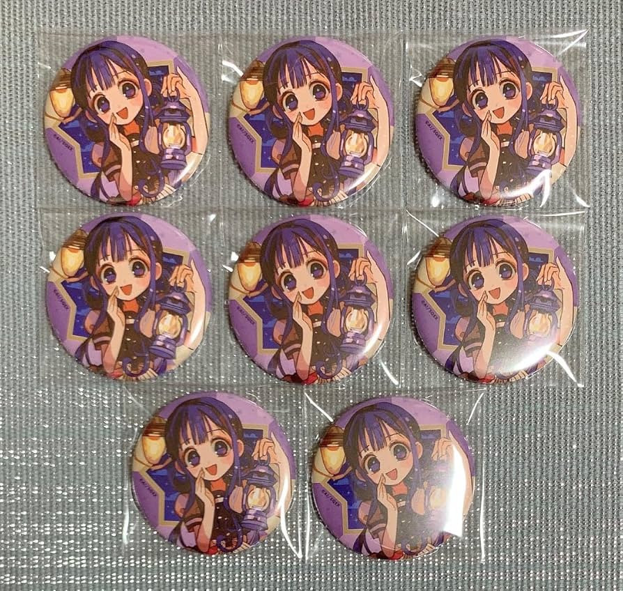 Amazon.co.jp: 地縛少年花子くん ミュージアム ランタン 缶バッジ 赤根