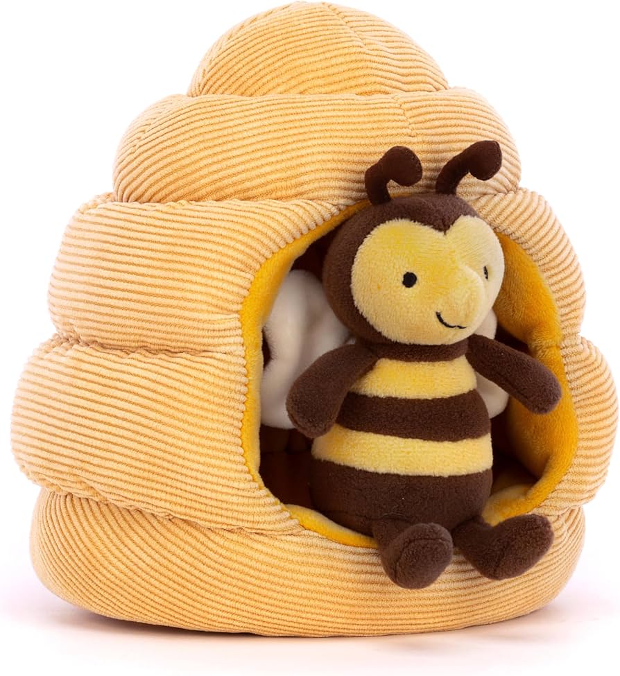 Amazon.co.jp: Jellycat ハニーホーム ハチのぬいぐるみ 7インチ