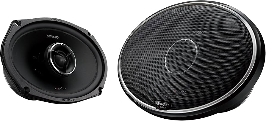 Amazon.com: Kenwood eXcelon KFC-X695 6x9 2-Way Car Speakers – 300W