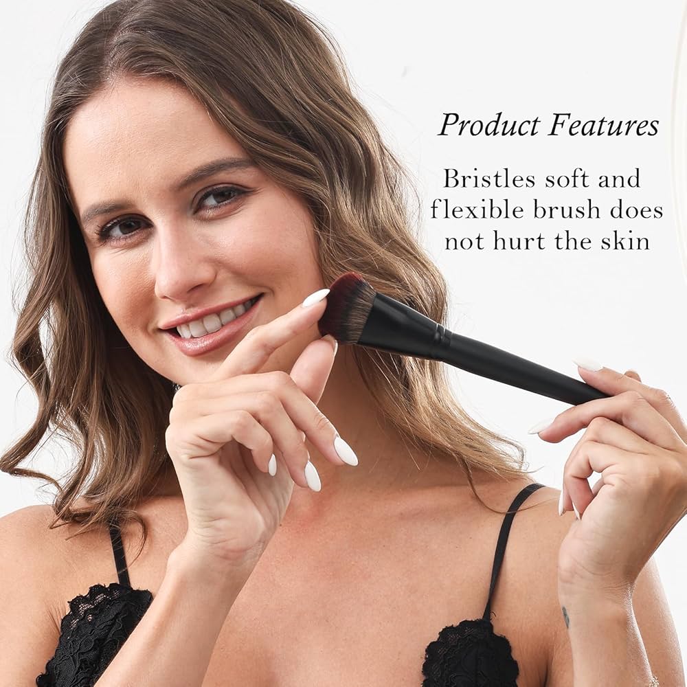 ZAMEL 26Pcs Black labeled Makeup Brushes Set Professional,Full