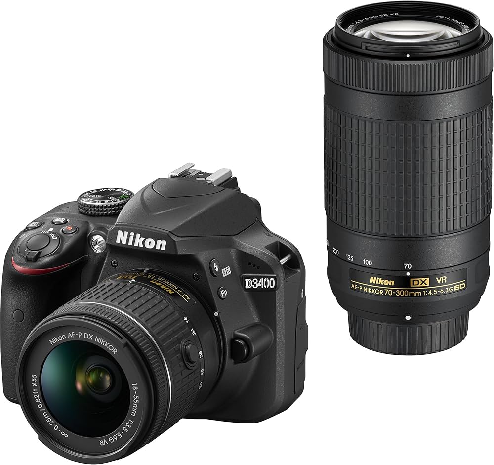 Amazon | Nikon デジタル一眼レフカメラ D3400 ダブルズームキット