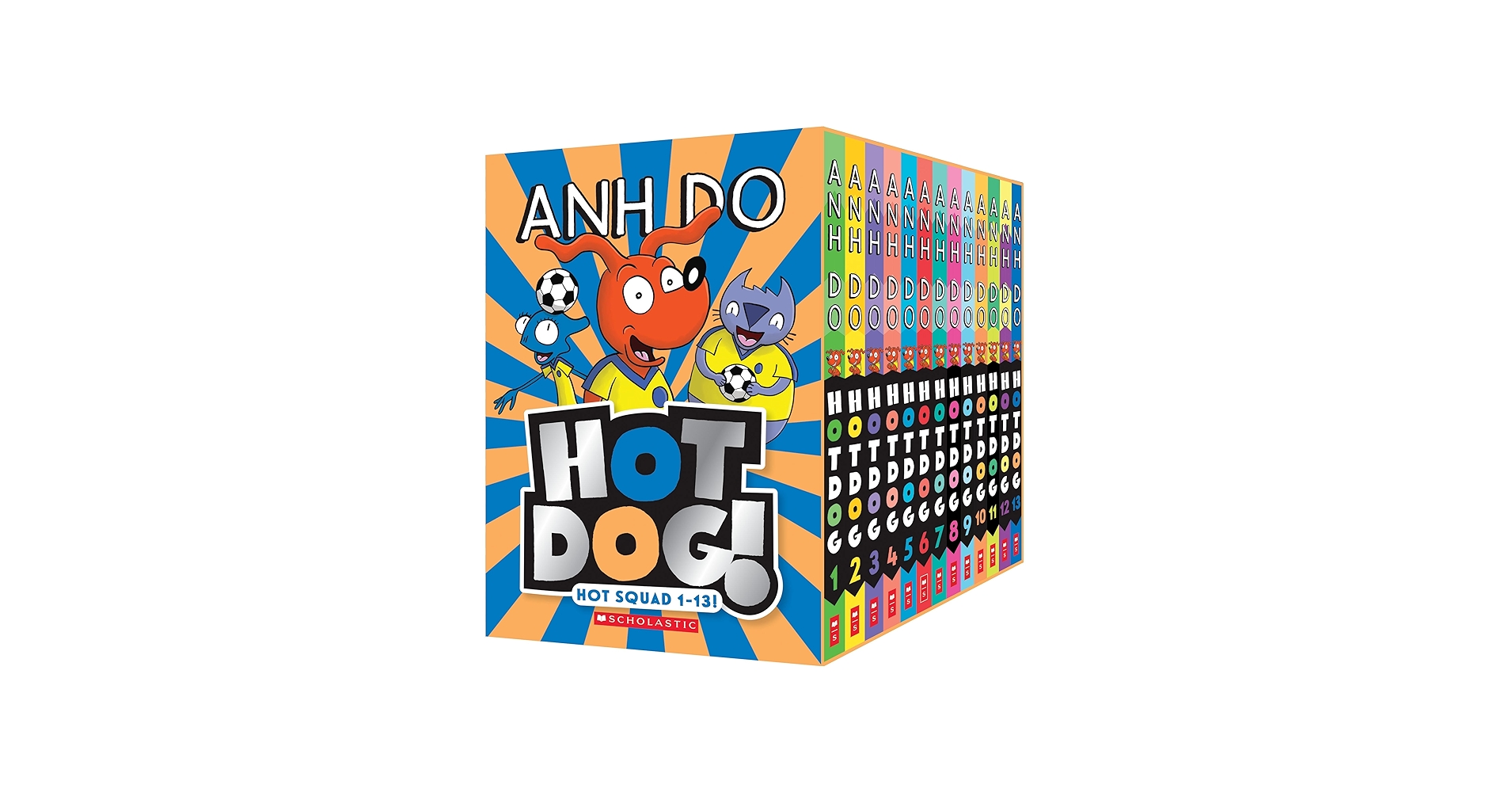 Hotdog!: Hot Squad 1-13! (Boxed Set): Anh Do: 9781761529511