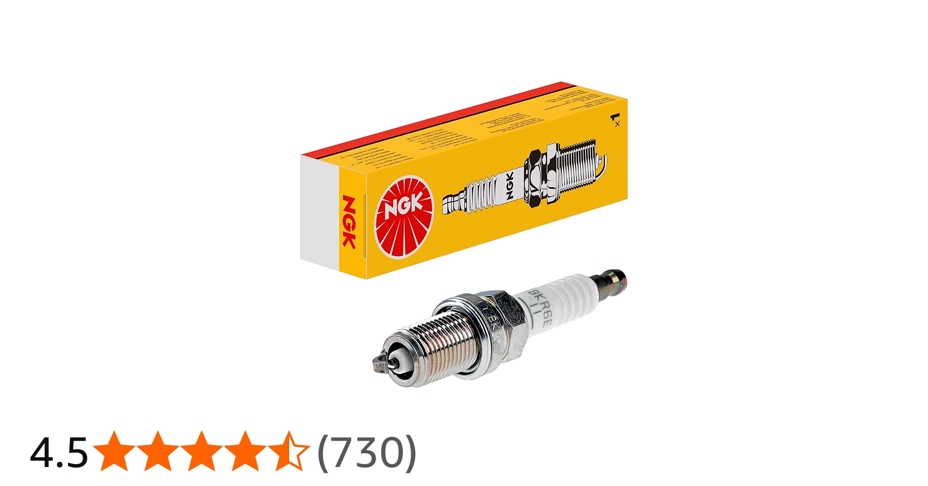 Amazon | 日本特殊陶業(NGK) スパークプラグ 【2756】一体形 BKR6E-11