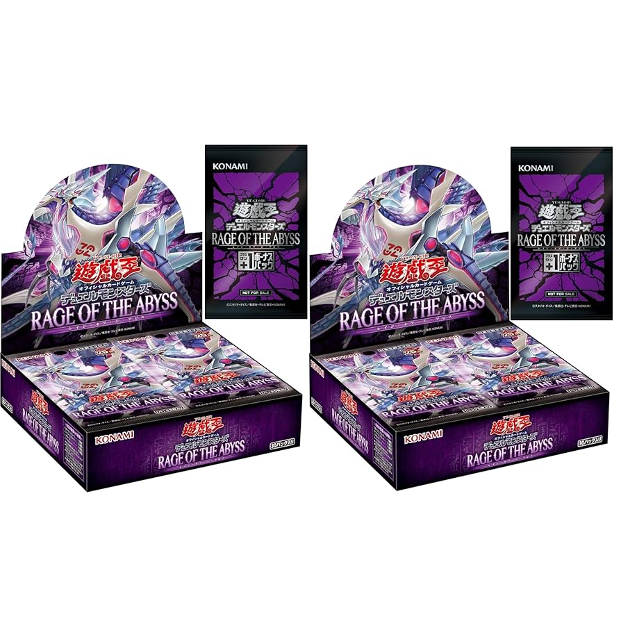 遊戯王 レイジオブジアビス 未開封 シュリンク付き4箱 遊戯王 レイジ