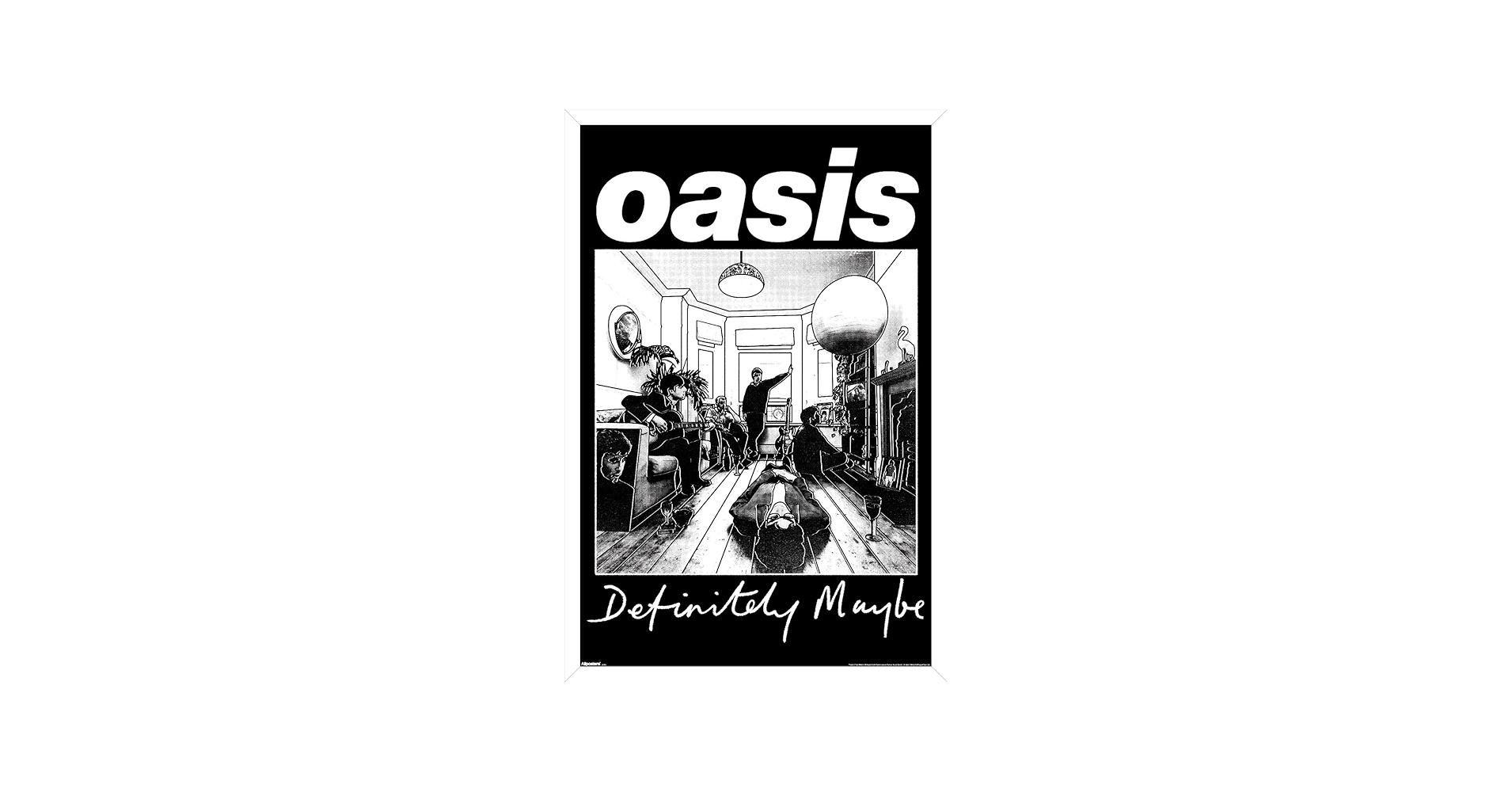 Amazon.com: Oasis - Definitely Maybe Wall Poster, 34L
