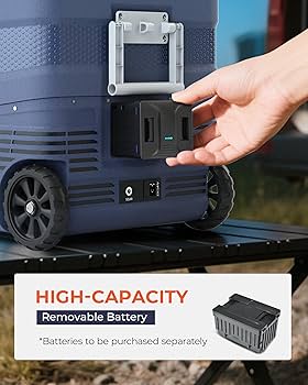 Amazon.com: EKOJUCE 12 Volt Refrigerator Portable Fridge Freezer