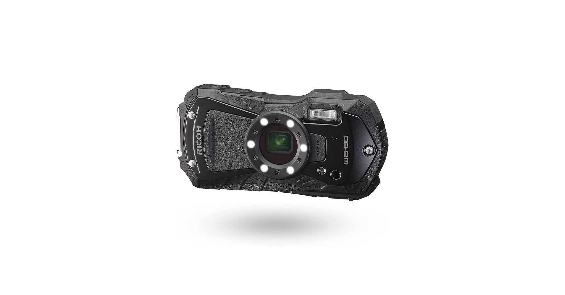 Amazon.com : Ricoh WG-80 Black Waterproof Digital Camera