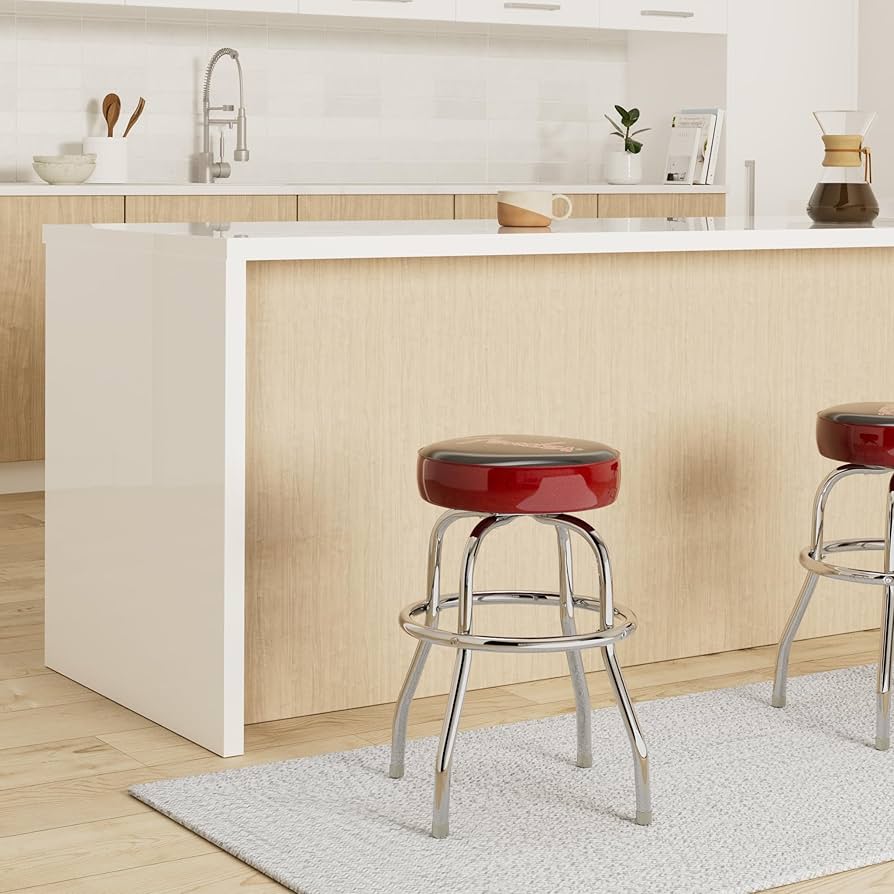 Amazon.co.jp: Fender/Red Sparkle Logo Barstool Black/Red Sparkle
