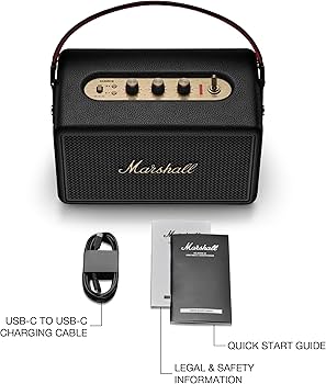 Amazon.com: Marshall Kilburn III Portable Bluetooth Speaker
